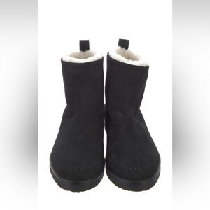 NEW Jenni Kayne Black Suede Ankle Boots - 
Size 8